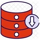 Data Backup Cloud Data Storage Icon