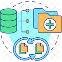 Protecting Privacy Online App Screen Concept Icon