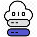 Data Base Server Cloud Icon
