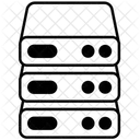 Data Base Server Cloud Icon