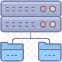 Data Base Sync Transfer Icon