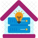 Data Base House  Icon