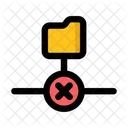 Access Denied Connection Error Block Icon