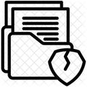 Data Breach Leak Loss Icon