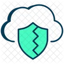 Data Breach Untrusted Environement Shield Icon