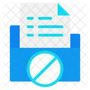 Data Breach Blocker Storage File Icon