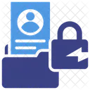 Data Breach Cyber Security Broken Icon