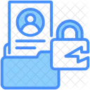 Data Breach Cyber Security Broken Icon