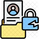 Data Breach Cyber Security Broken Icon