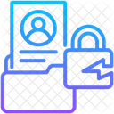 Data Breach Cyber Security Broken Icon