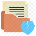 Data Breach Leak Loss Icon
