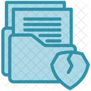 Data Breach Leak Loss Icon