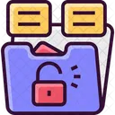 Data Breach Leack Data Data Breach Icon