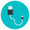 Cord Cable Cable Flash Usb Cable Icon