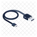 Portable Adapter Cable Cord Usb Cable Icon