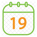 Data do calendário  Ícone