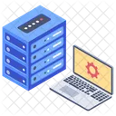 Data Center Data Hosting Data Storage Icon