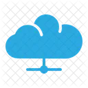 Data Center Cloud Computing Cloud Data Icon