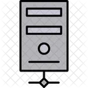 Data Center Hosting Server Icon