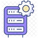 Data Center Database Server Icon