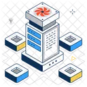 Storage Server Internet Icon