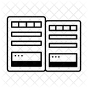 Data Center  Icon
