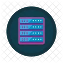 Data Center Database Server Icon
