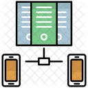 Data Center Data Storage Data Server Connection Icon
