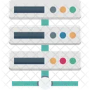 Data Center Server Storage Icon