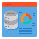 Web Server Data Data Center Icon
