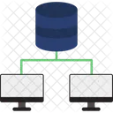 Data Center Host Network Icon