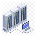 System Database Database Display Data Centers Icon