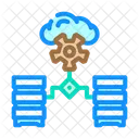 Container Orchestration Data Icon