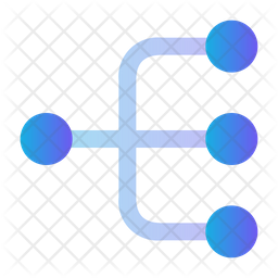 Data Circle Icon - Download in Gradient Style