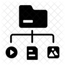 Data Classification Categorization Arrangement Icon