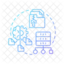 Data classification  Icon
