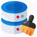 Server Cleaning Dataserver Data Cleaning Icon