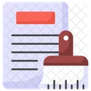 Data Cleaning Purification Icon