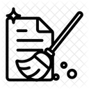 Data cleaning  Icon