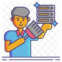 Data Cleansing Data Data Clean Icon