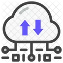 Data Cloud Cloud Hosting Cloud Computing Icon