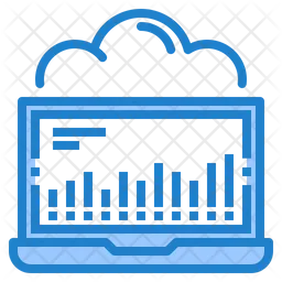 Data Cloud Processing  Icon