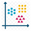 Data Clustering Artificial Intelligence Ai Icon