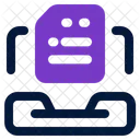 Data Collection Gather Compile Icon
