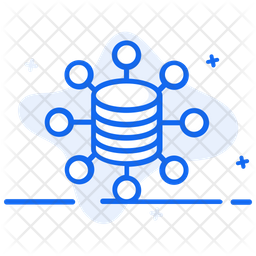 Data Collection Icon - Download in Colored Outline Style