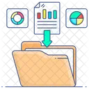 Data Gathering Data Collection Digital Data Collection Icon