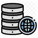 Data Collection Server File Storage Icon