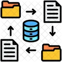 Data Collection Database Data Icon