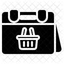 Data De Compras Calendario Compras Icon