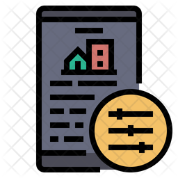 Data Controller Icon - Download in Colored Outline Style
